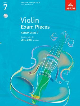 Violin Exam Pieces 20122015, ABRSM Grade 7,